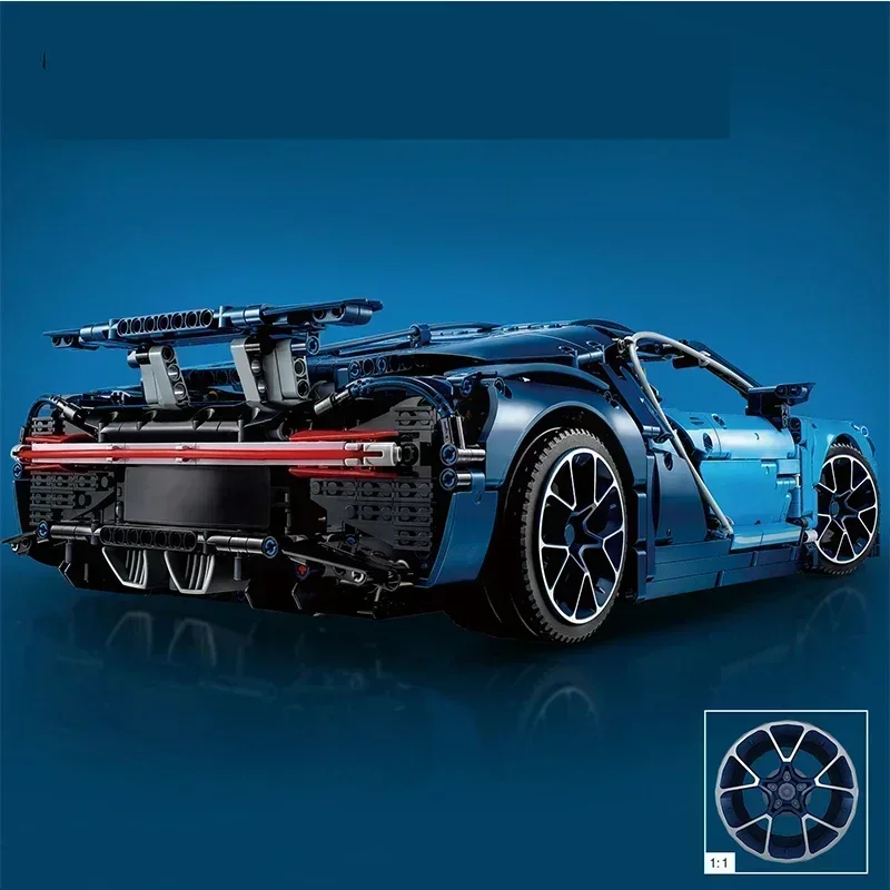Bloco de Construção Bugatti Chiron 3